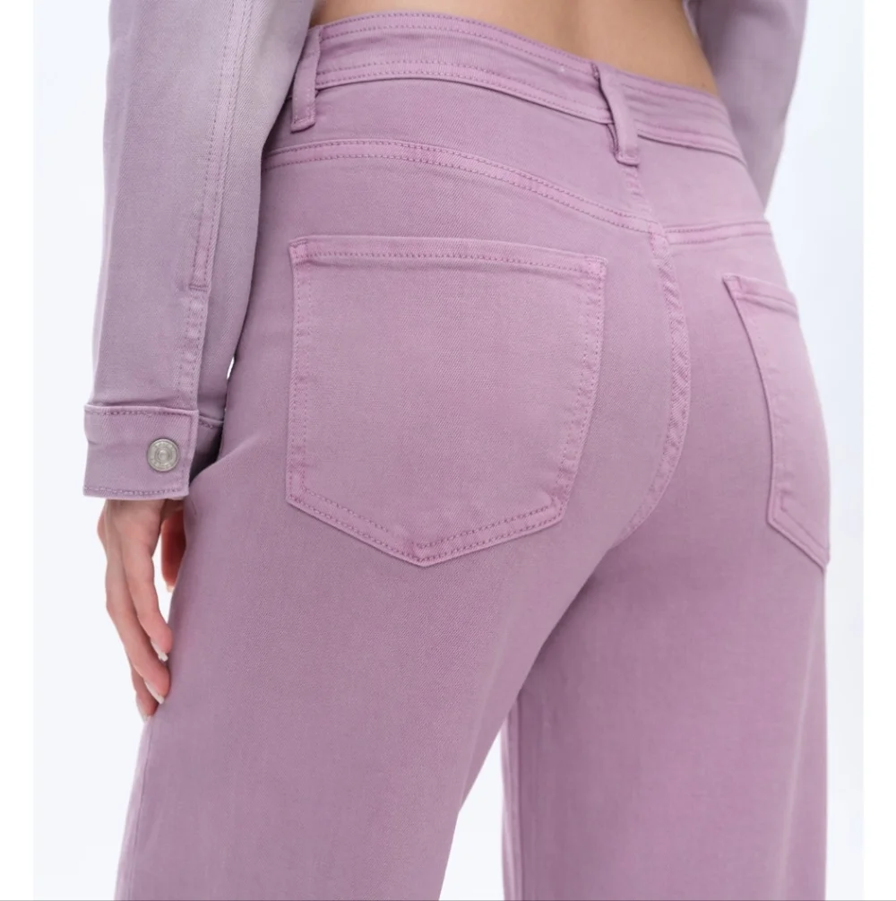 Bayeas Flora High Rise Straight Pants - Picture 6 of 12